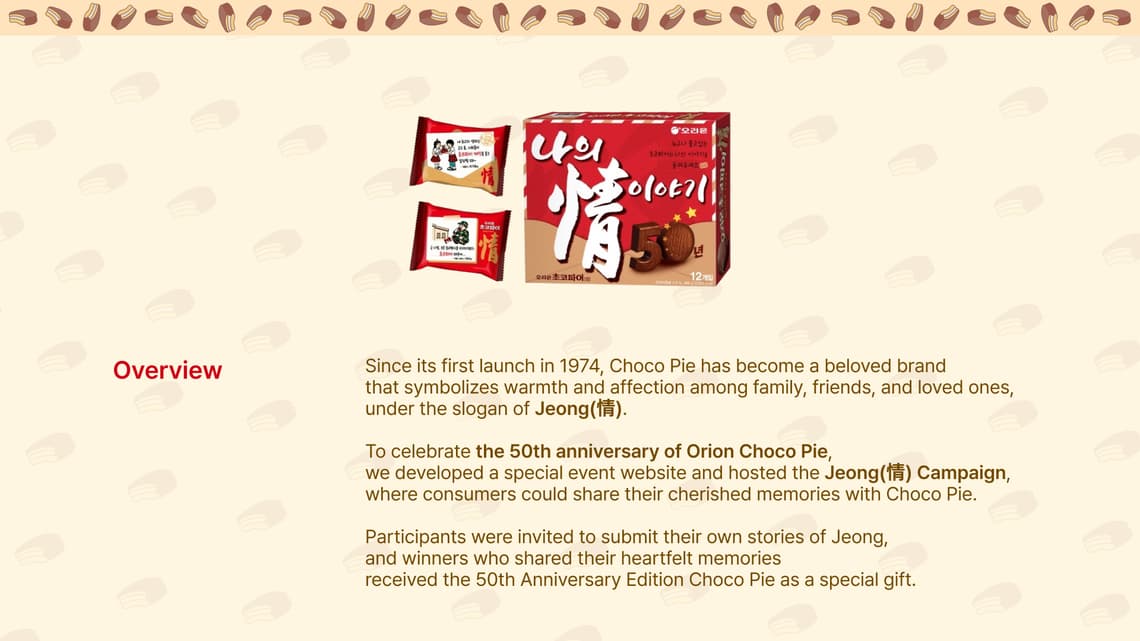 Choco Pie 50th Anniversary Event